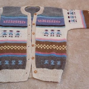 100% Alpaca Sweater from Peru - NEW